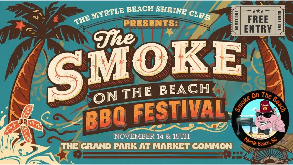 The Smoke on the Beach BBQ Festival 11/14 & 11/15 - Win a Pair of Event Wristbands
