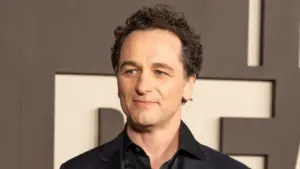 Matthew Rhys attends Netflix's 'The Beast in Me' premiere event at The Plaza Hotel in New York^ NY on November 5^ 2025.