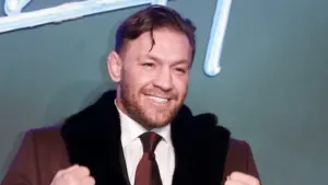 Conor McGregor attends the UK special screening of "Road House" at The Curzon Mayfair in London^ England. London^ United Kingdom - March 14^ 2024