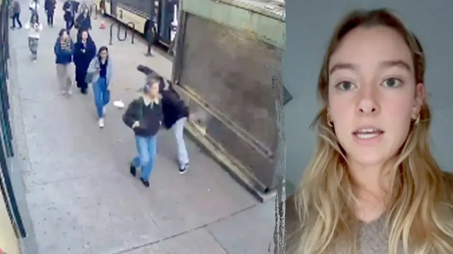 NYU student slapped from behind, thrown to ground in random attack caught on video