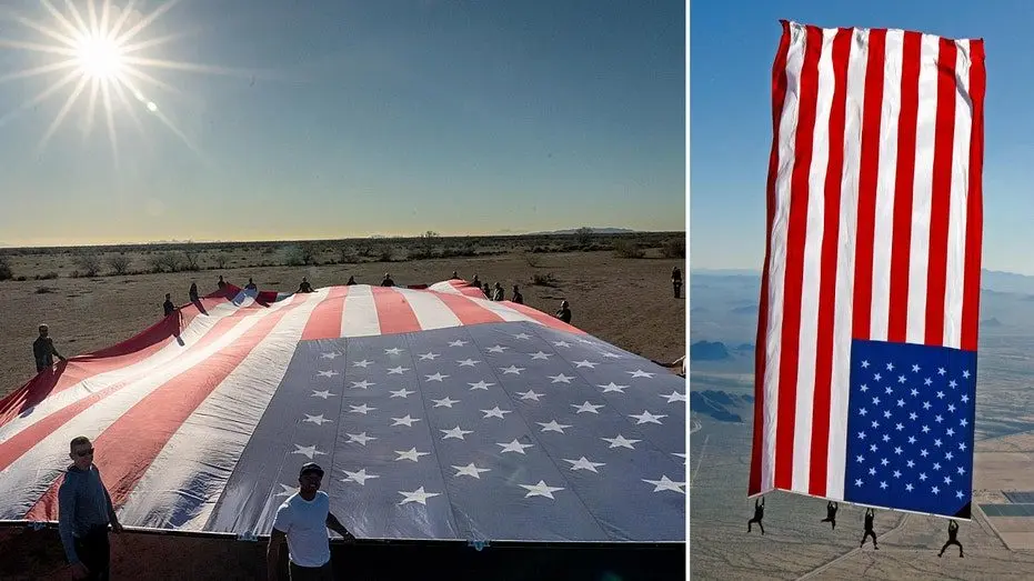 American skydivers reclaim world record from Libya with massive flag jump on Pearl Harbor Day