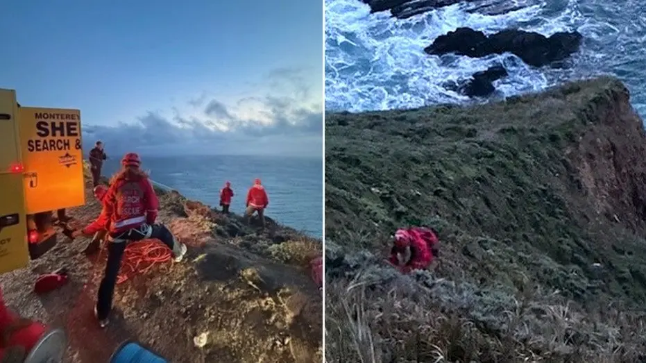 Vehicle falls 500 feet off towering cliff along California scenic roadway, killing one