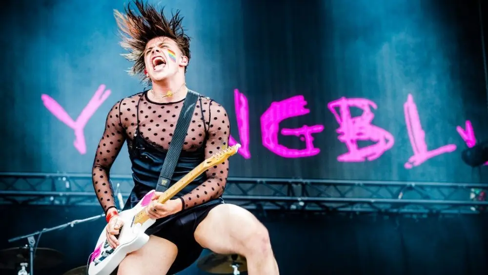 Concert of Yungblud 27-30 June 2019. Rock Werchter Festival^ Belgium
