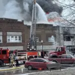 UPDATE: Seven departments battle largest Cameron structure fire in decades