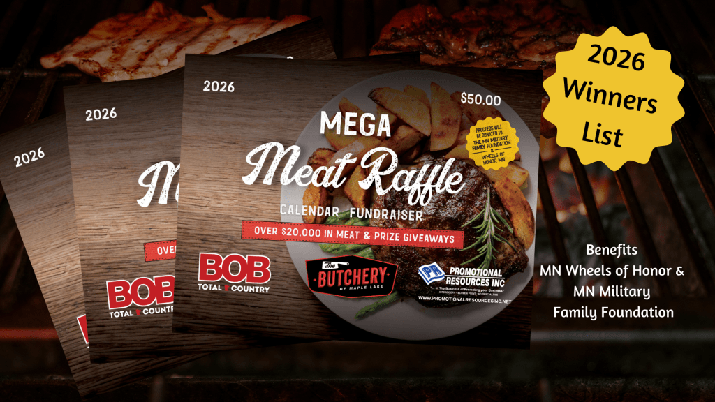 Meat Raffle Monday 2026 Mega Meat Raffle Calendar Winners | BOB Total Country