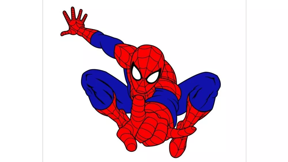 SPIDERMAN VECTOR ILLUSTRATION