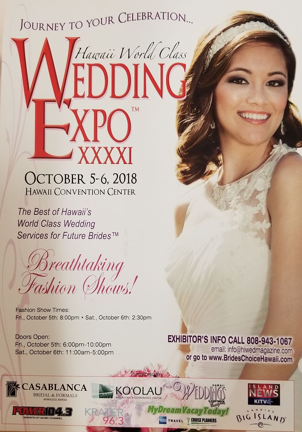 Hawaii World Class Wedding Expo Kphw Power 104 3 Fm