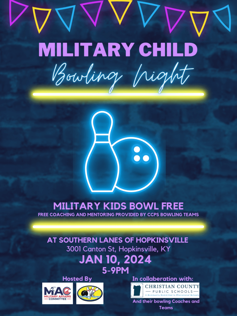 military-kids-bowling-flyer-2023