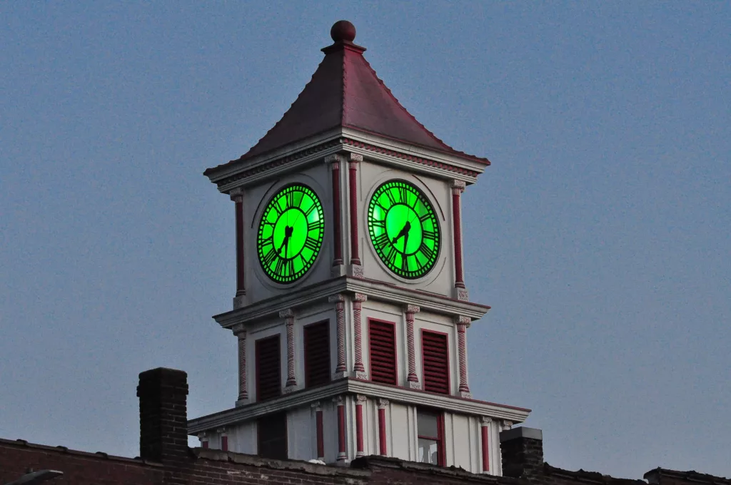 covid-green-tower