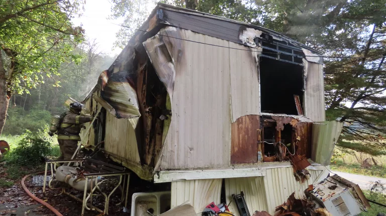 Trigg County Mobile Home Damaged In Fire | WKDZ