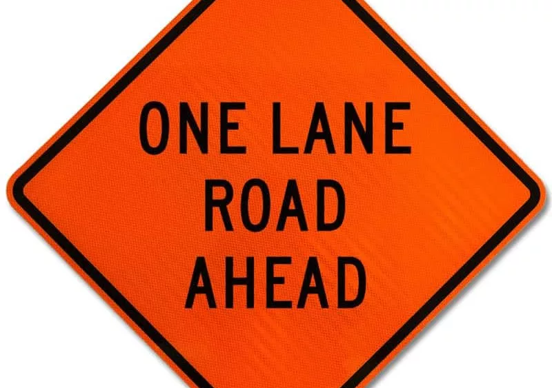 one-lane-road-ahead