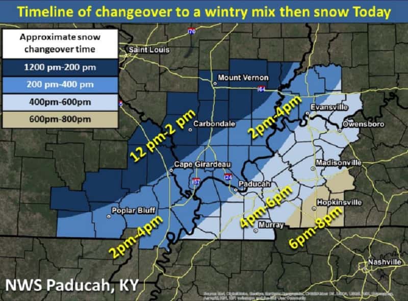 Winter Weather Advisory Issued For All Of Western Kentucky | WKDZ