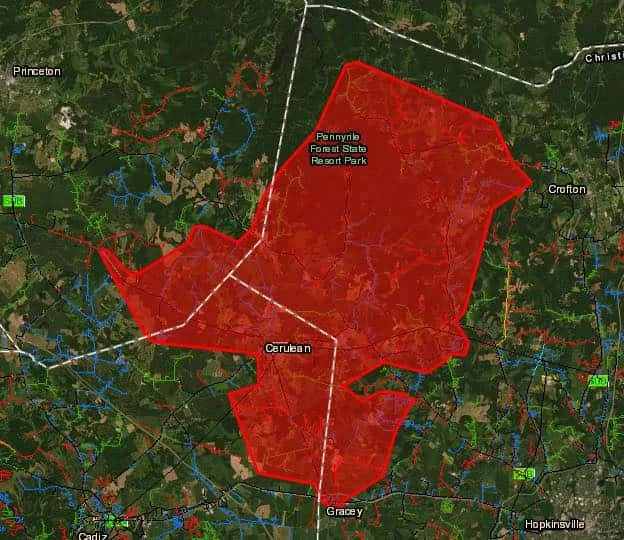 pennyrile-electric-map