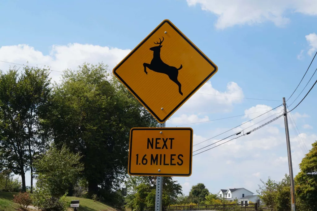 deer-sign