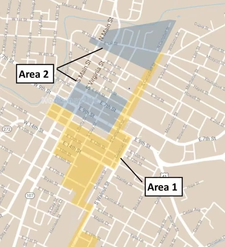 02-24-20-hes-outage-map-downtown-hopkinsville