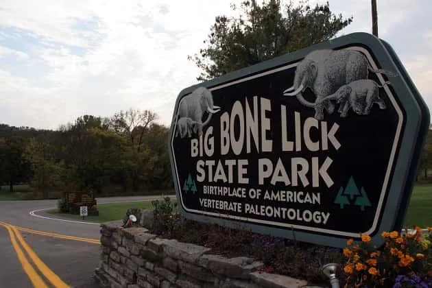 big-bone-lick-state-park-sign