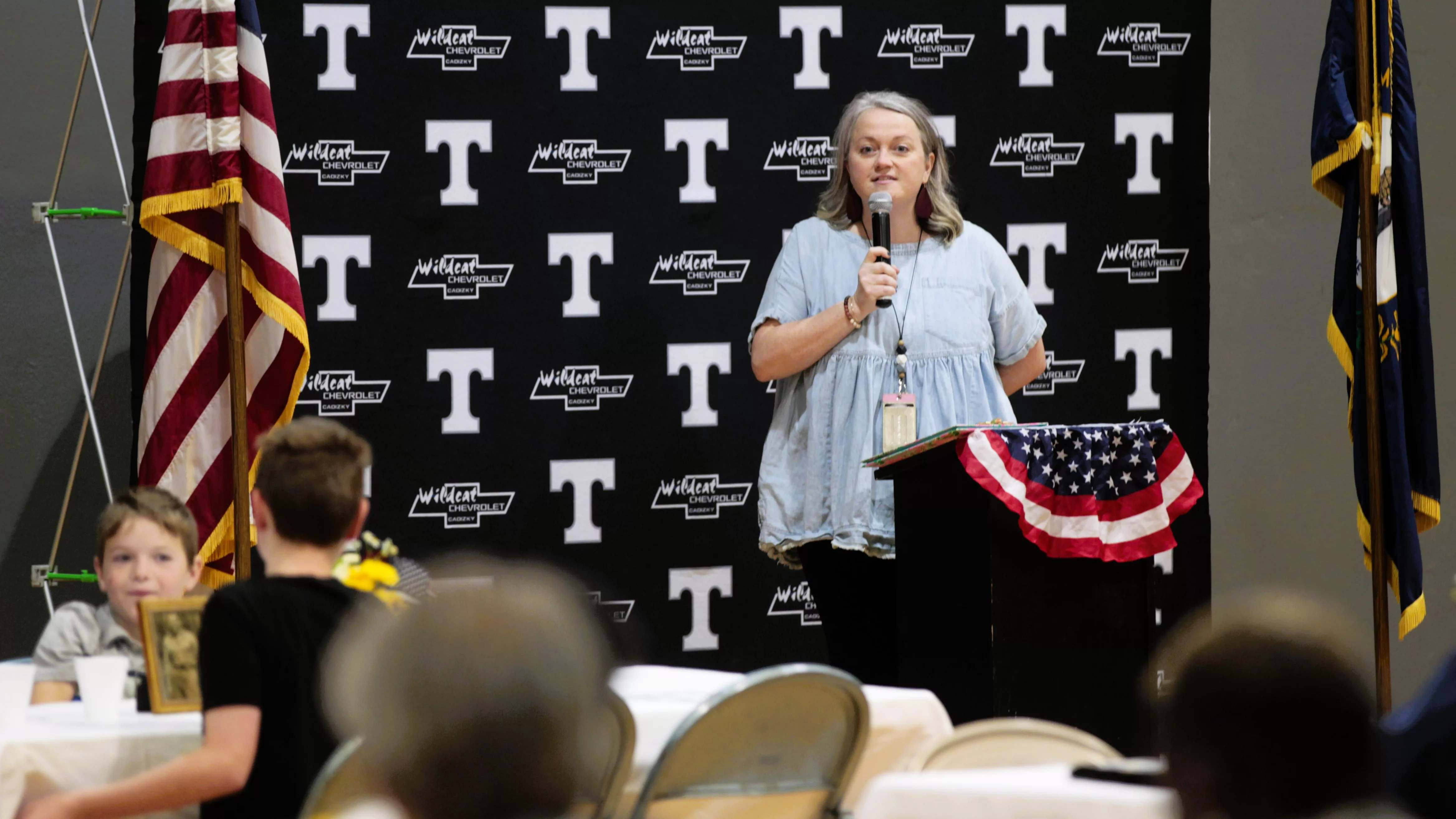 Trigg County Middle School Vet Breakfast Packs Midcat Gymnasium WKDZ