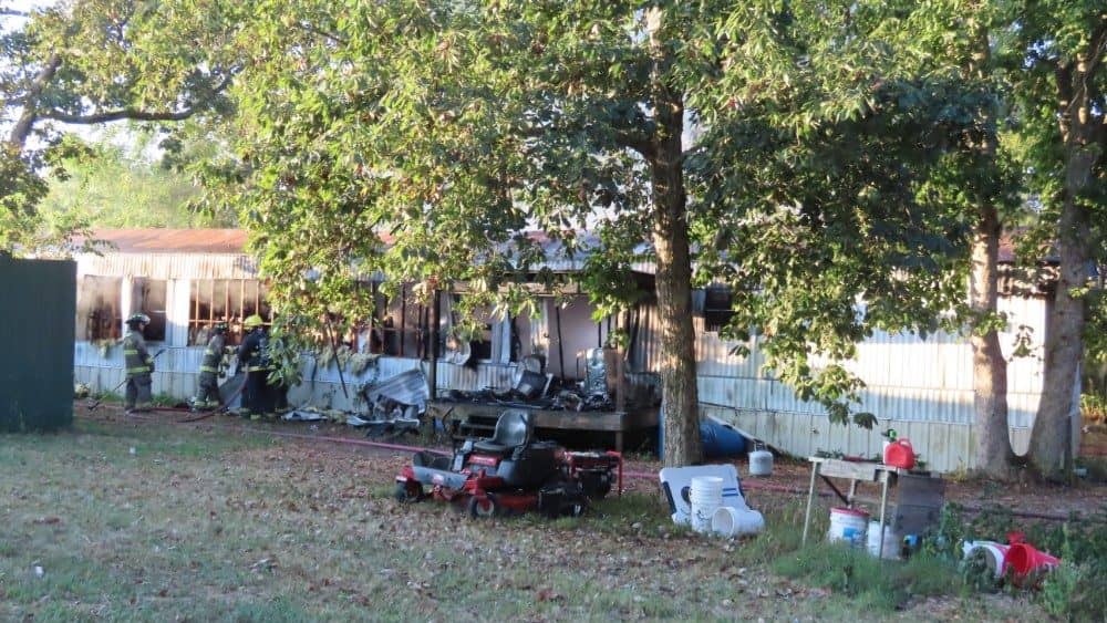 Fairview Mobile Home Destroyed In Fire | WKDZ