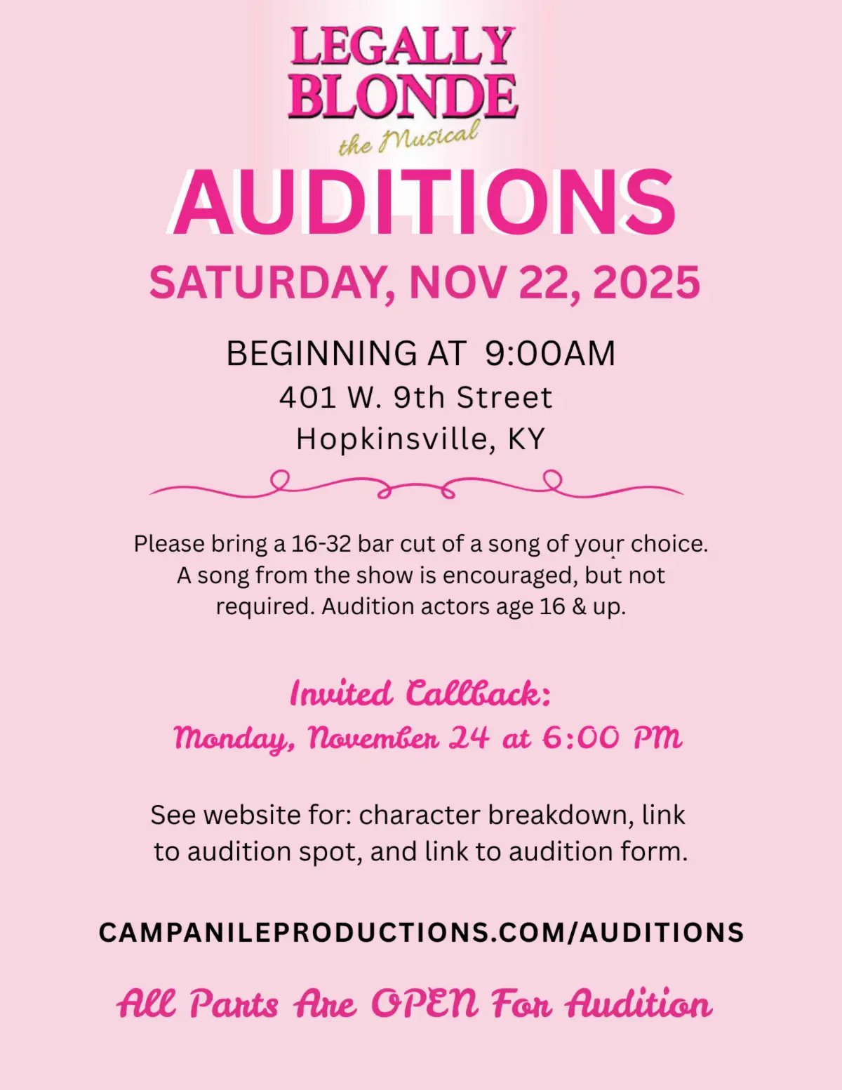 audition-announcement-legally-blonde-auditions-2