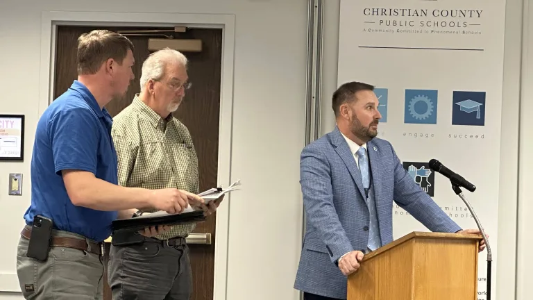 Christian County Public Schools Kentucky Jason Wilson Tim Geegan Kevin Hitchel