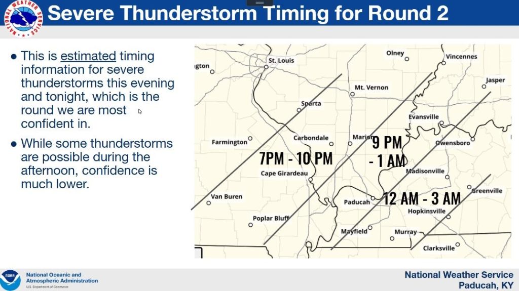 Forecasters Continue to Eye Possible Severe Weather to Begin the Week ...