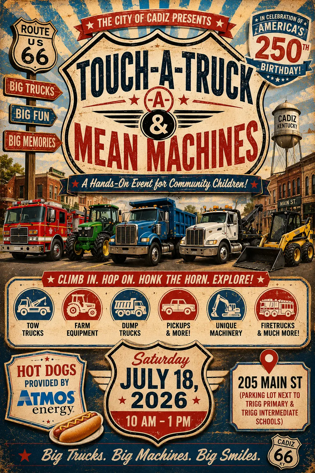 City of Cadiz – Touch-A-Truck | WKDZ