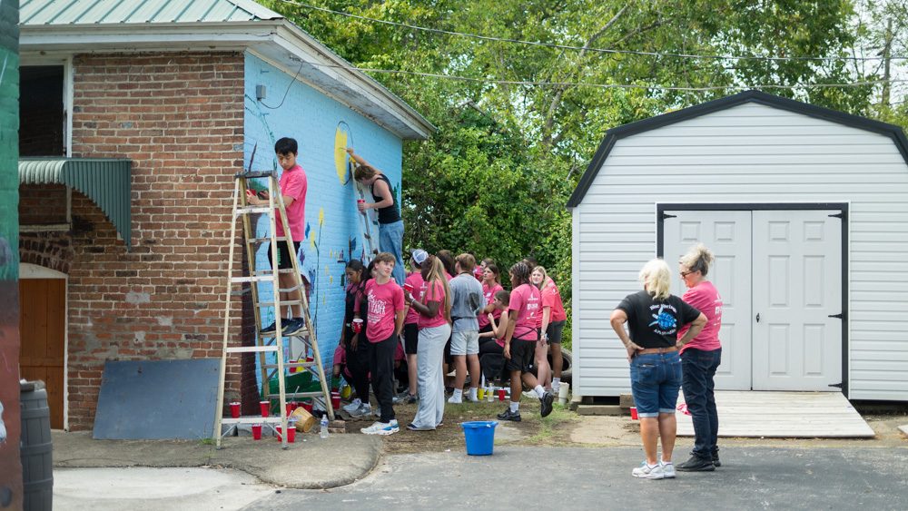 Youth Leadership Students Leave Their Mark At Jeffers Bend