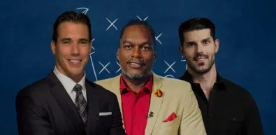 2 Pros and a Cup of Joe - LaVarr Arrington, Brady Quinn. and Jonas Knox