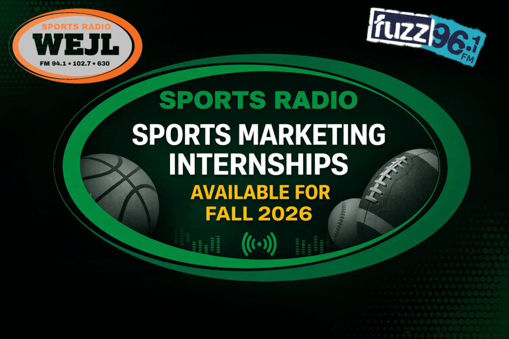 SPORTS MARKETING INTENSHIPS AVIALBLE FOR FALL 2026