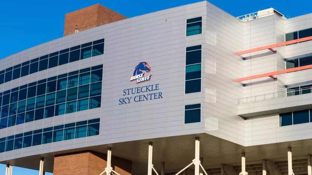 Stueckle Sky Center at Albertsons Stadium on Boise State University Campus