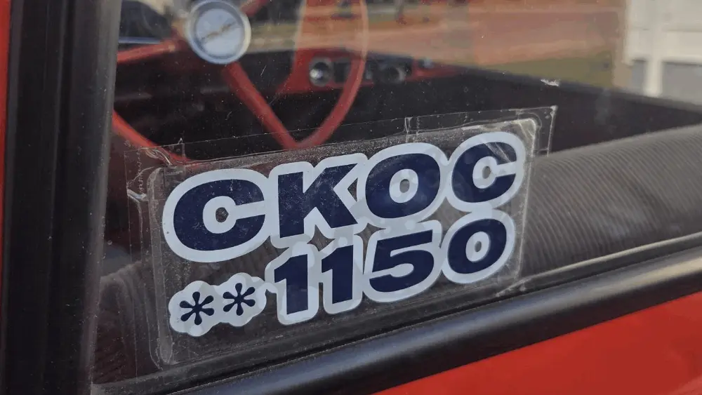 CKOC old sticker