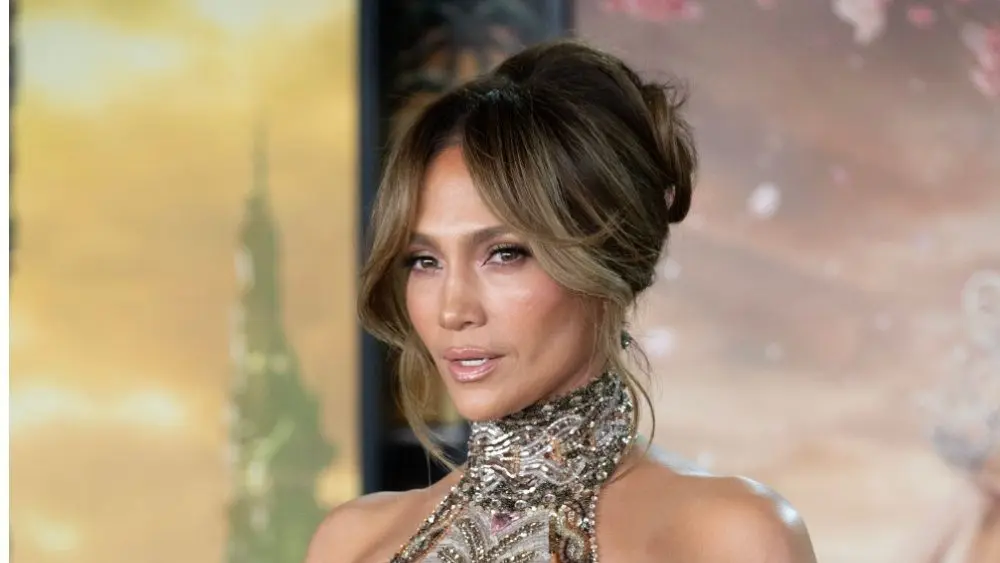 Jennifer Lopez at the premiere for Wicked at the Dorothy Chandler Pavilion. LOS ANGELES^ CA. November 09^ 2024