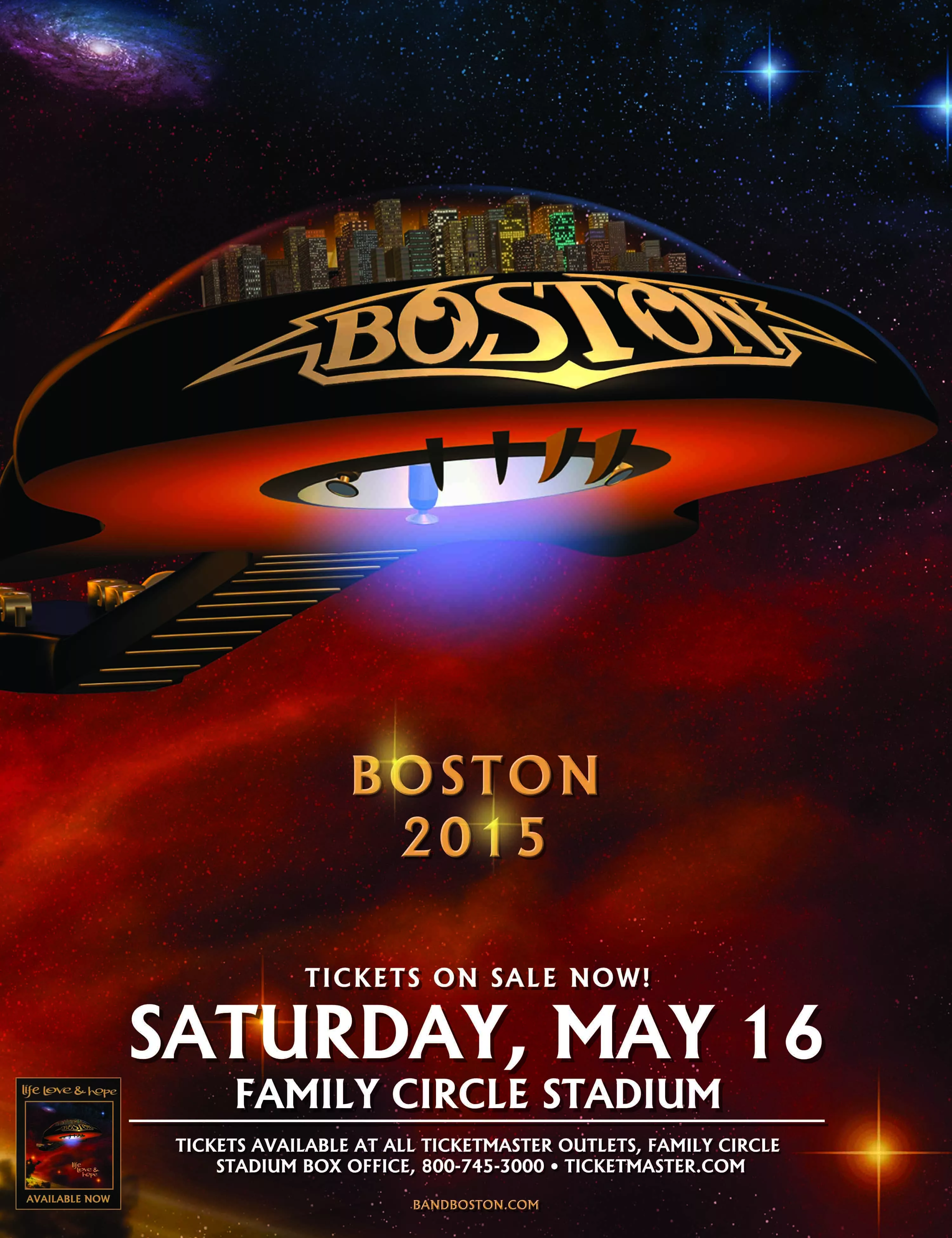 Boston, Family Circle Stadium | 98Rock