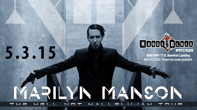 Marilyn Manson, Myrtle Beach House of Blues | 98Rock