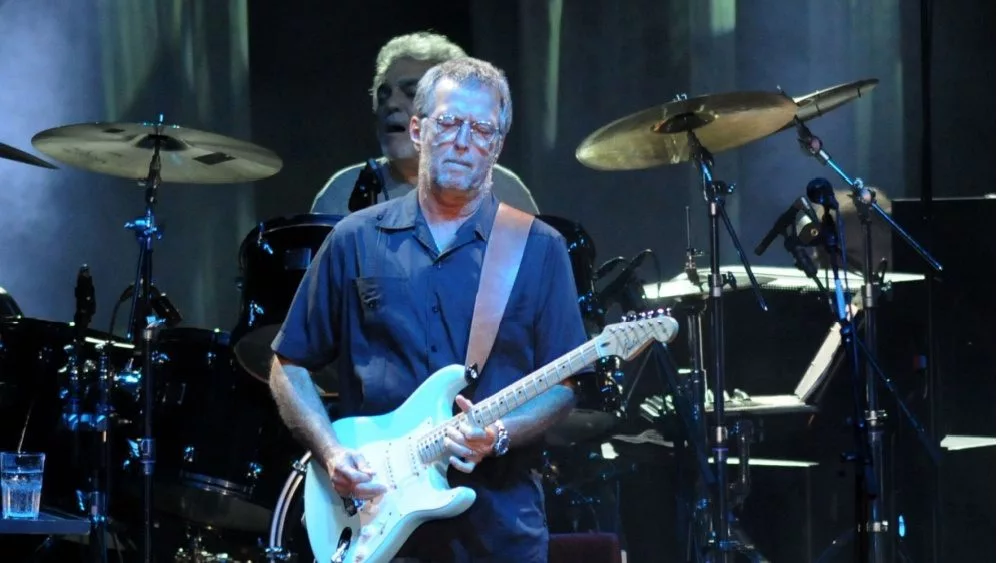 Eric Clapton in concert in Rio de Janeiro^ at HSBC Arena. Rio de Janeiro-Brazil December 20^ 2012