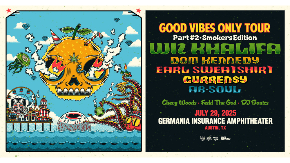 Wiz Khalifa – Good Vibes Only Tour: Smoker's Edition – VIBE 93.3