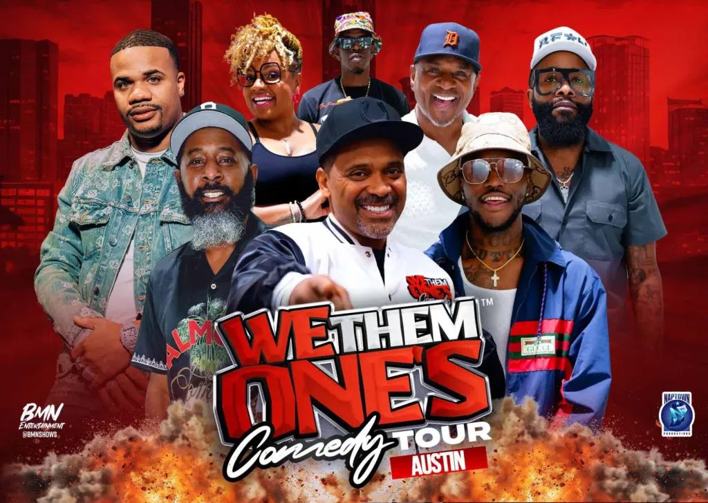 we them ones comedy festival flyer