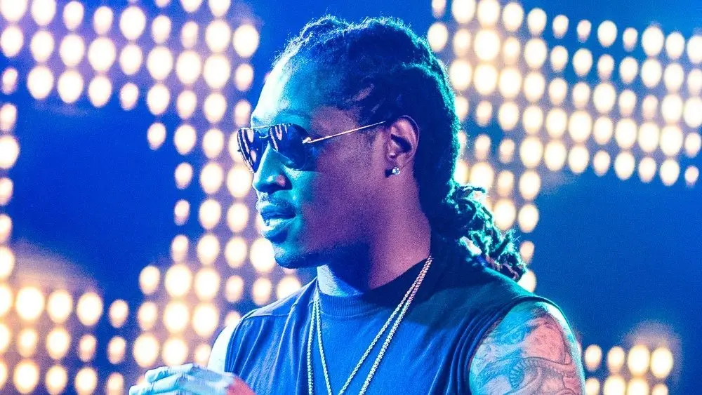 Rapper Nayvadius DeMun Wilburn^ aka Future^ performs at a SXSW concert. AUSTIN - MARCH 16^ 2016