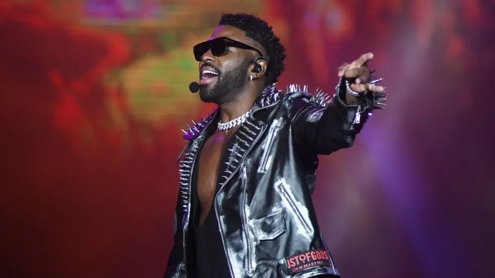 Jason Derulo^ during his concert at Rock in Rio 2022^ in the city of Rio de Janeiro. Rio de Janeiro^ Brazil^September 3^ 2022