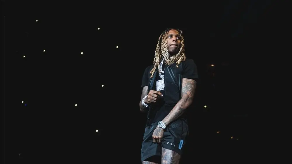 Lil Durk at Weekend Summer Slam at Little Caesars Arena Detroit^ Michigan July 2nd 2022