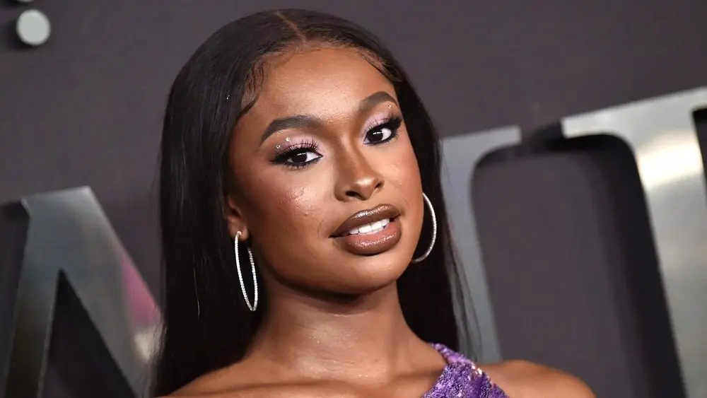Coco Jones arrives for PeacockÕs ÔBel-AirÕ Premiere on February 09^ 2022 in Santa Monica^ CA