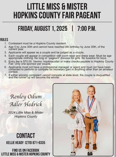little-miss-mister-hopkins-county-fair