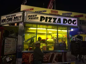 Deep Fried Pizza Dogs!