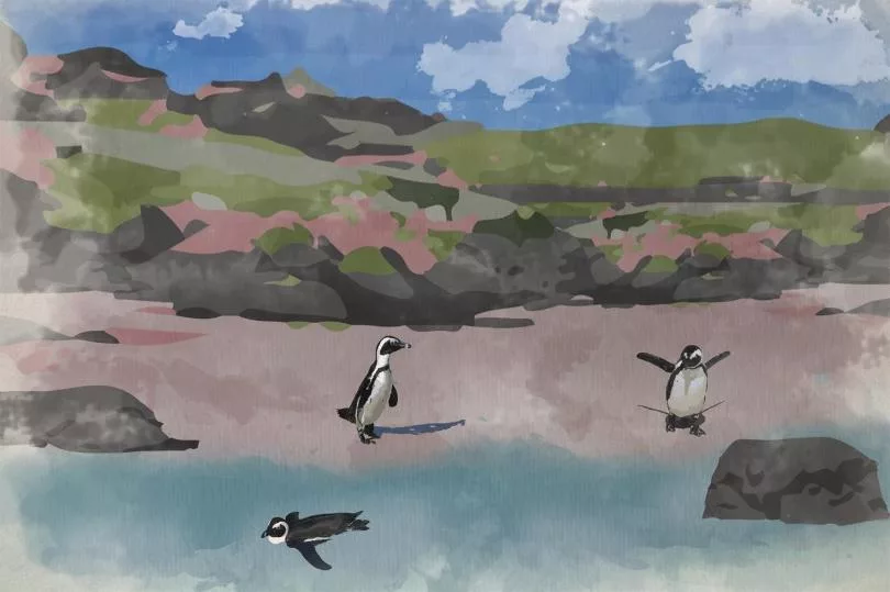 cameronparkzoopenguinsrendering