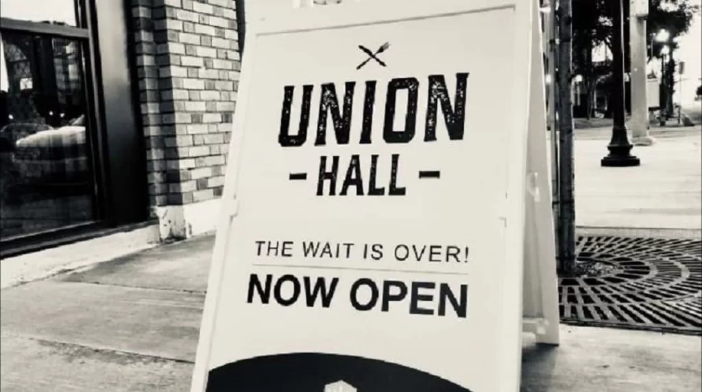 unionhallurbaneaterysign