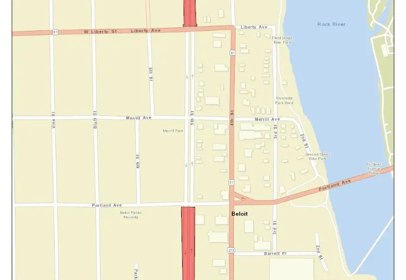 fifthstreetreconstructionmapbeloit