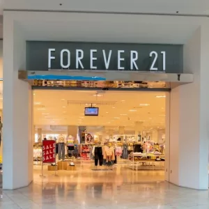 FOREVER 21 store at a shopping mall in Houston^ Texas^ USA^ . Houston^ Texas^ USA - March 3^ 2022