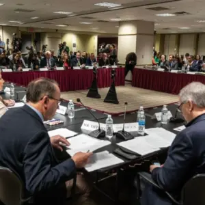 House Judiciary Committee holds field hearing on New York City violent crimes at Javits Federal Building in New York City on April 17^ 2023