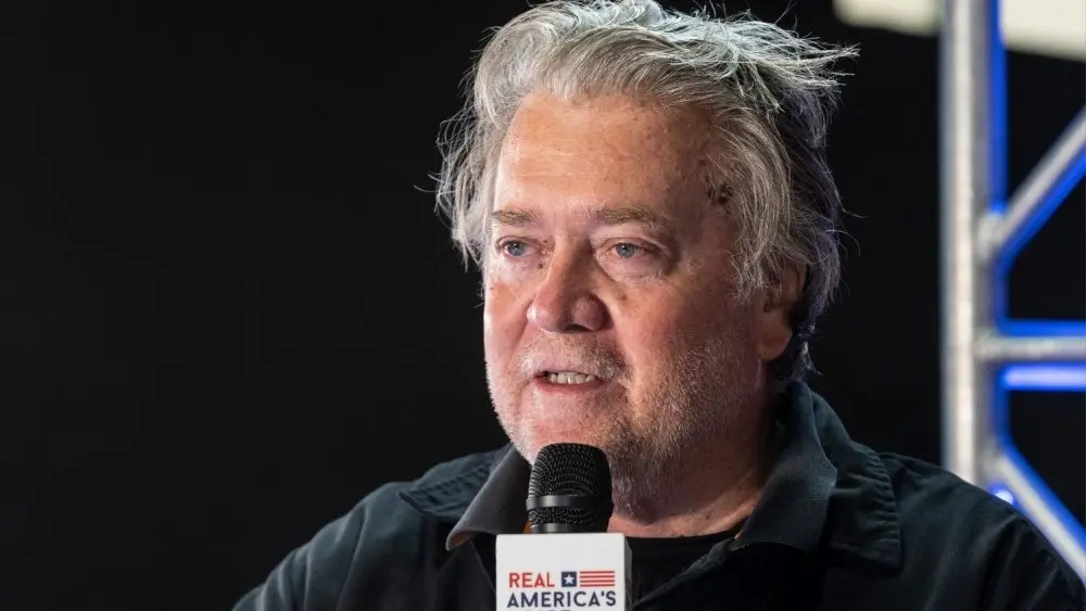Former White House's chief strategist for Donald Trump Administration Steve Bannon Dallas^ TX - August 6^ 2022