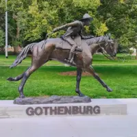 Pony Express Rider Sculpture to be Dedicated in Ehmen Park
